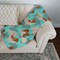 Edge Collections - 50" x 60" - Multicolor - Papillon Quilted Comfort Blanket Throw - 1 Piece